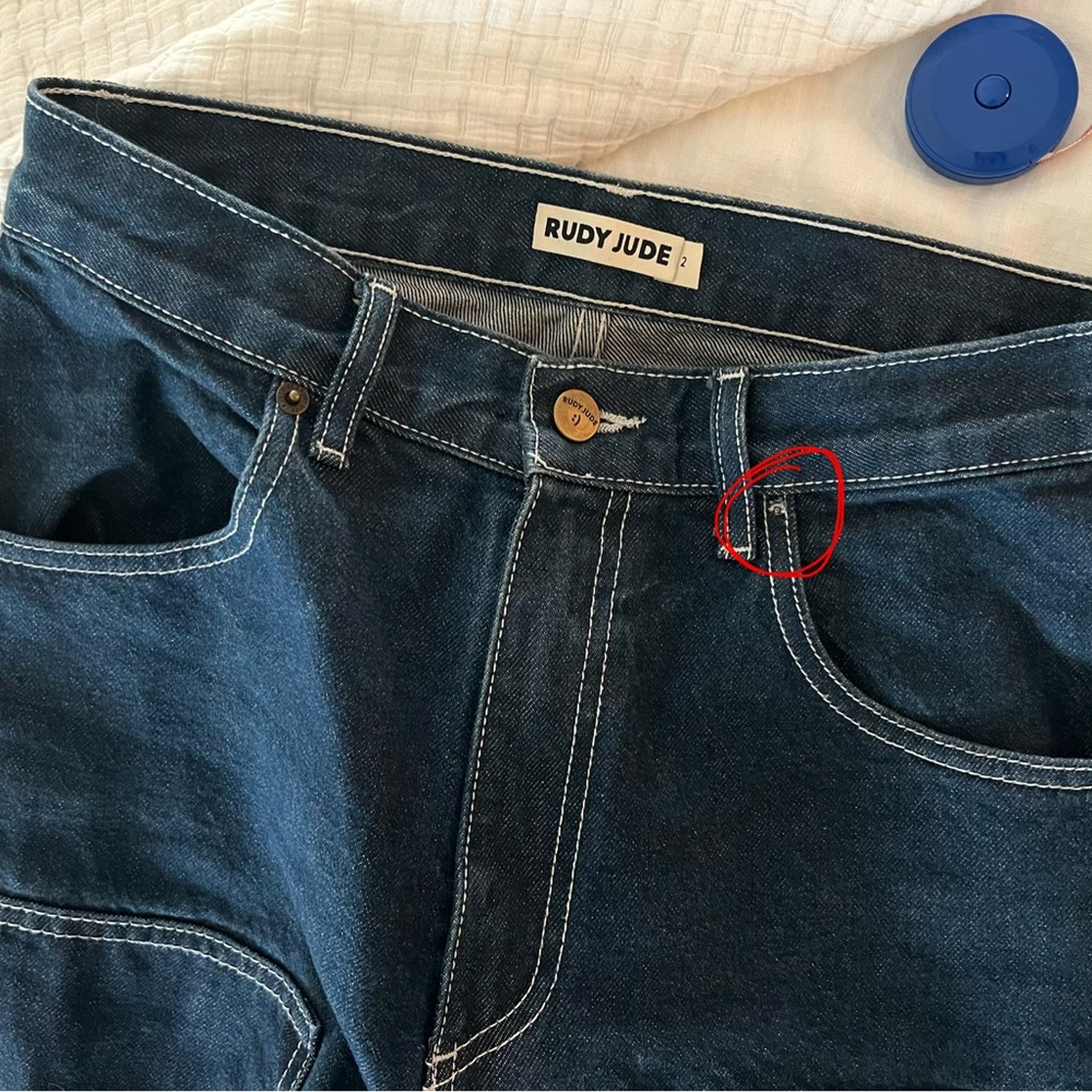 Rudy Jude utility jean classic indigo size 2 - Picture 4 of 8